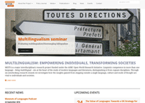 Multilingualism Research Projects - Websites Go Live! Faculty of Education News